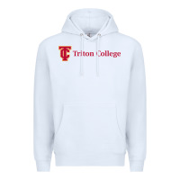 White triton college Premium Hoodie - linhVisuals