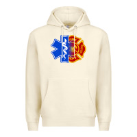 Sandshell emt firefighter ems fire first responder premium Premium Hoodie - linhVisuals