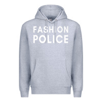 Heather Grey fashion police premium Premium Hoodie - linhVisuals