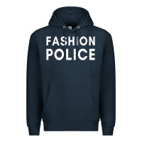 Navy fashion police premium Premium Hoodie - linhVisuals