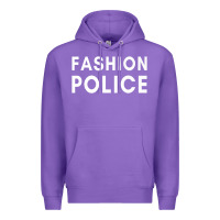 Purple fashion police premium Premium Hoodie - linhVisuals
