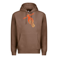 Chestnut fat bike mountain biking Premium Hoodie - linhVisuals