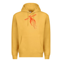 Mustard fat bike mountain biking Premium Hoodie - linhVisuals