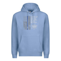 Colony Blue police in america correctional officer prayer Premium Hoodie - linhVisuals