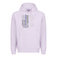 Lilac police in america correctional officer prayer Premium Hoodie - linhVisuals