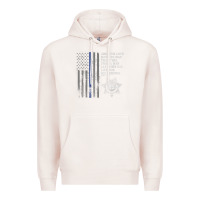 Pale Pink police in america correctional officer prayer Premium Hoodie - linhVisuals