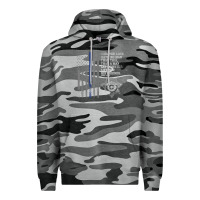 Slate Camo police in america correctional officer prayer Premium Hoodie - linhVisuals