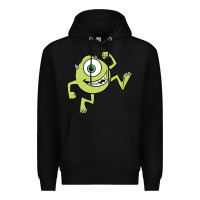 Black mike wazowski Premium Hoodie - linhVisuals