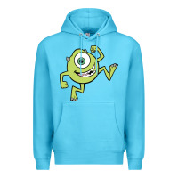 Ocean Blue mike wazowski Premium Hoodie - linhVisuals