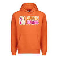 Carrot donut coffee lover dunkie junkie Premium Hoodie - linhVisuals