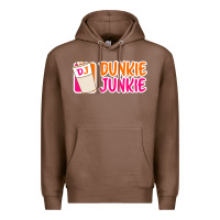 Chestnut donut coffee lover dunkie junkie Premium Hoodie - linhVisuals