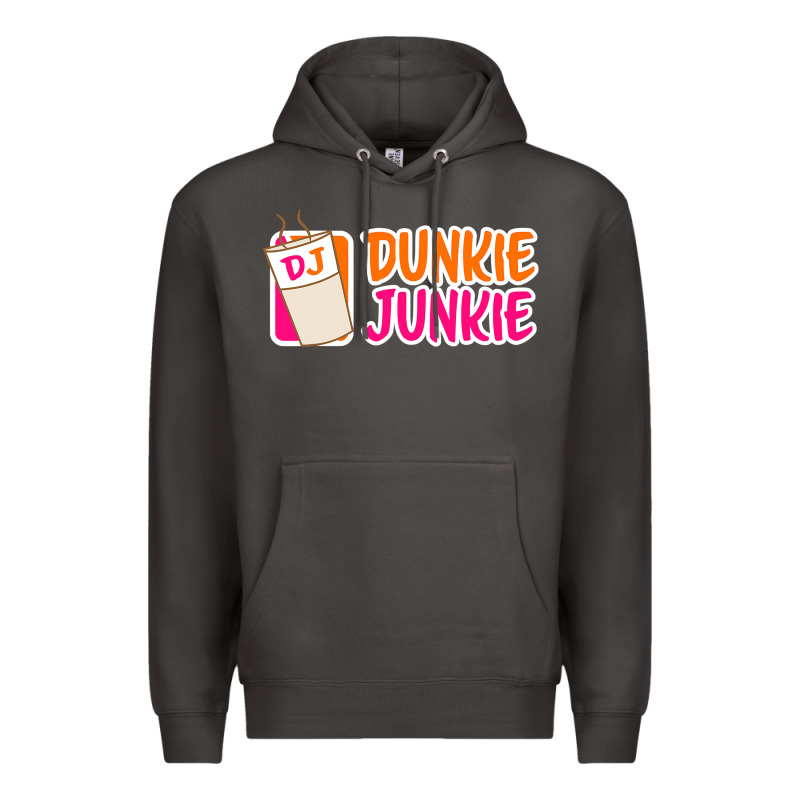 Donut Coffee Lover Dunkie Junkie Premium Hoodie by linhVisuals | Teevron