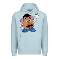 Blue Mist mr potato Premium Hoodie - linhVisuals