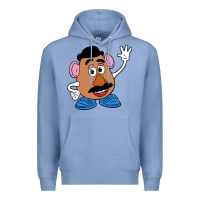 Colony Blue mr potato Premium Hoodie - linhVisuals