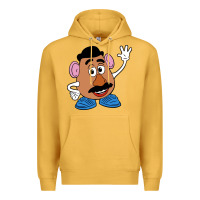 Mustard mr potato Premium Hoodie - linhVisuals