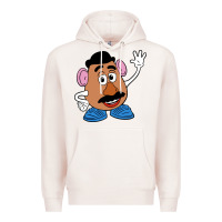 Pale Pink mr potato Premium Hoodie - linhVisuals