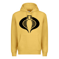 Antique Gold Gi Joe Cobra Vintage Premium Hoodie - linhVisuals