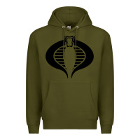 Army Green Gi Joe Cobra Vintage Premium Hoodie - linhVisuals