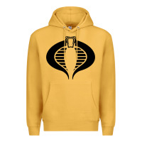 Mustard Gi Joe Cobra Vintage Premium Hoodie - linhVisuals
