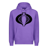 Purple Gi Joe Cobra Vintage Premium Hoodie - linhVisuals