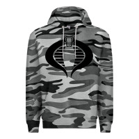 Slate Camo Gi Joe Cobra Vintage Premium Hoodie - linhVisuals