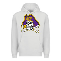 Dove Grey East Carolina Pirates Premium Hoodie - linhVisuals