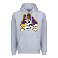 Heather Grey East Carolina Pirates Premium Hoodie - linhVisuals