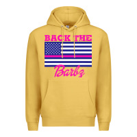 Antique Gold NICKI BACK THE BARBZ Premium Hoodie - linhVisuals