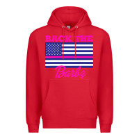 Red NICKI BACK THE BARBZ Premium Hoodie - linhVisuals
