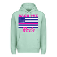 Seafoam NICKI BACK THE BARBZ Premium Hoodie - linhVisuals