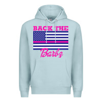 Blue Mist NICKI BACK THE BARBZ Premium Hoodie - linhVisuals