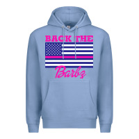 Colony Blue NICKI BACK THE BARBZ Premium Hoodie - linhVisuals