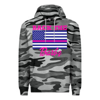 Slate Camo NICKI BACK THE BARBZ Premium Hoodie - linhVisuals