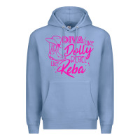 Colony Blue Reba Mcentire Diva Like Dolly Rebel Like Reba Premium Hoodie - linhVisuals