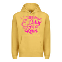 Antique Gold Reba Mcentire Diva Like Dolly Rebel Like Reba Premium Hoodie - linhVisuals