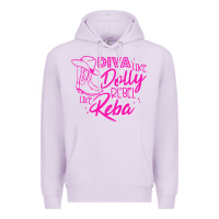 Lilac Reba Mcentire Diva Like Dolly Rebel Like Reba Premium Hoodie - linhVisuals