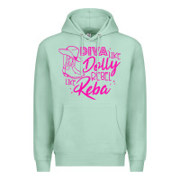 Seafoam Reba Mcentire Diva Like Dolly Rebel Like Reba Premium Hoodie - linhVisuals