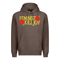 Coffee feminist killjoy retro women woman Premium Hoodie - linhVisuals