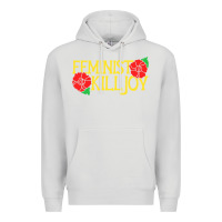 Dove Grey feminist killjoy retro women woman Premium Hoodie - linhVisuals