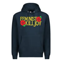 Navy feminist killjoy retro women woman Premium Hoodie - linhVisuals