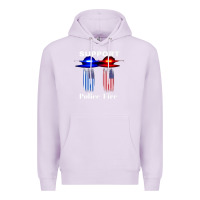 Lilac support our police & fire departments   1st responders premium Premium Hoodie - linhVisuals