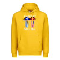 Lemon support our police & fire departments   1st responders premium Premium Hoodie - linhVisuals