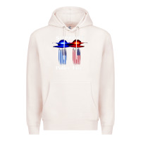 Pale Pink support our police & fire departments   1st responders premium Premium Hoodie - linhVisuals