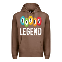 Chestnut funny bingo legend bingo balls game Premium Hoodie - linhVisuals
