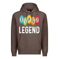 Coffee funny bingo legend bingo balls game Premium Hoodie - linhVisuals
