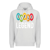 Dove Grey funny bingo legend bingo balls game Premium Hoodie - linhVisuals