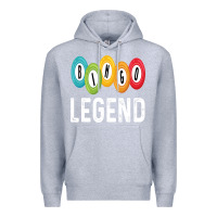 Heather Grey funny bingo legend bingo balls game Premium Hoodie - linhVisuals