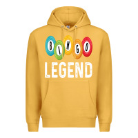 Mustard funny bingo legend bingo balls game Premium Hoodie - linhVisuals