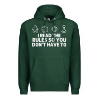 Sports Green funny board game lovers gamers players Premium Hoodie - linhVisuals