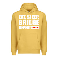 Antique Gold funny bridge card game lover bridge Premium Hoodie - linhVisuals